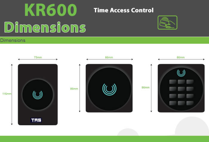 kr600 Access Control RFID - IP Proximity Device